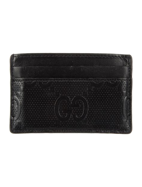 gucci fake card case|Gucci card case sale.